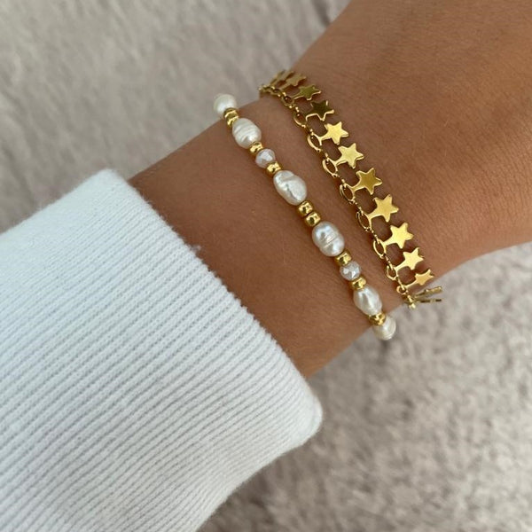 Armbandje Brightness goud